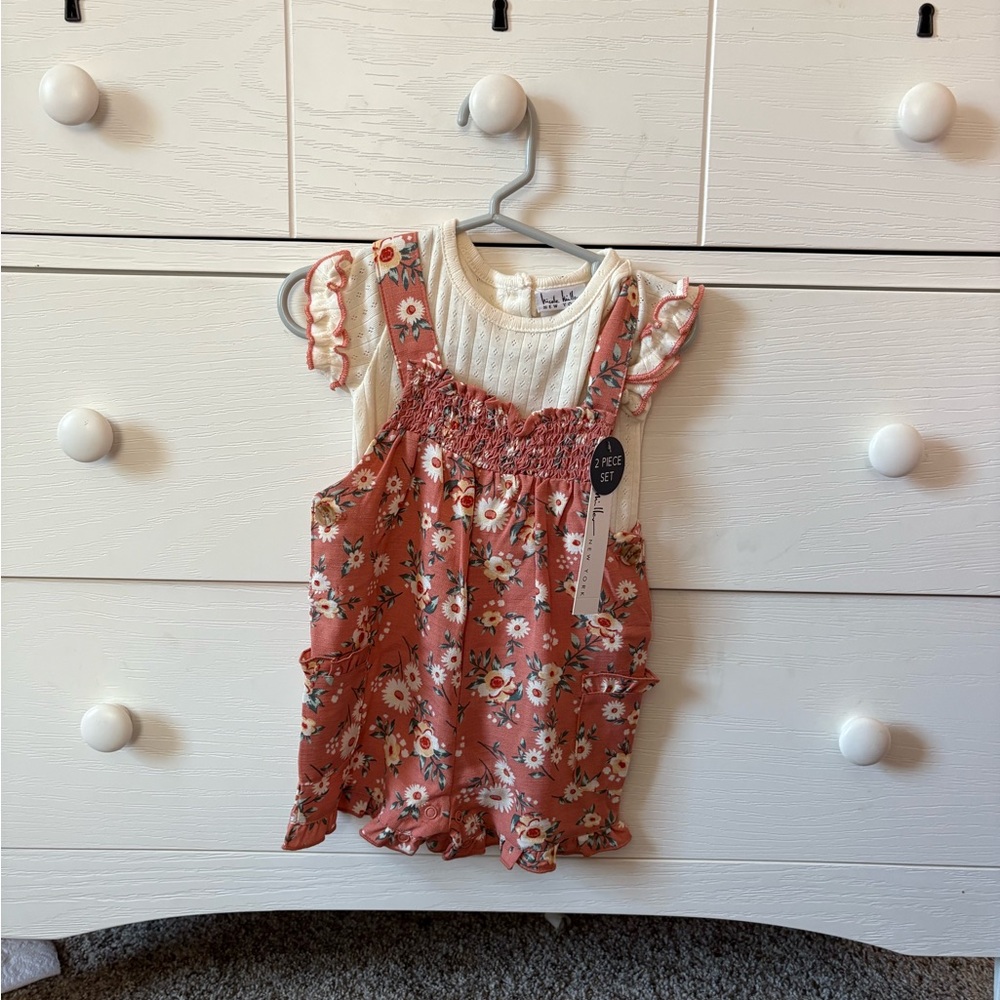 Floral Pink Kids Top